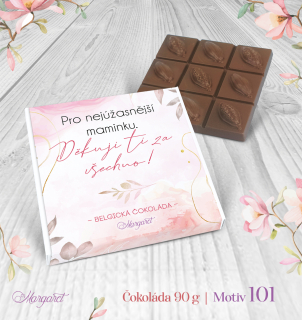 Belgická čokoláda 90 g  |  Motiv 101